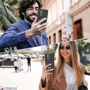 5in1 smūgiams atsparus dėklas su kameros apsauga (Samsung A05S)
